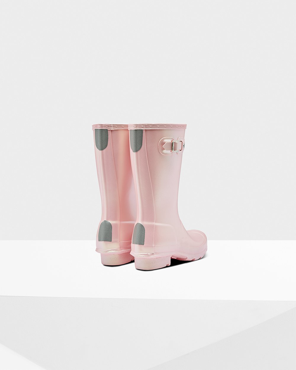 Botas de Lluvia Hunter Niños - Original Big Nebula - Rosas - UJDOSIR-15